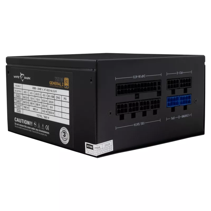 Virtalähde White Shark GPSU-750W General-2 750W