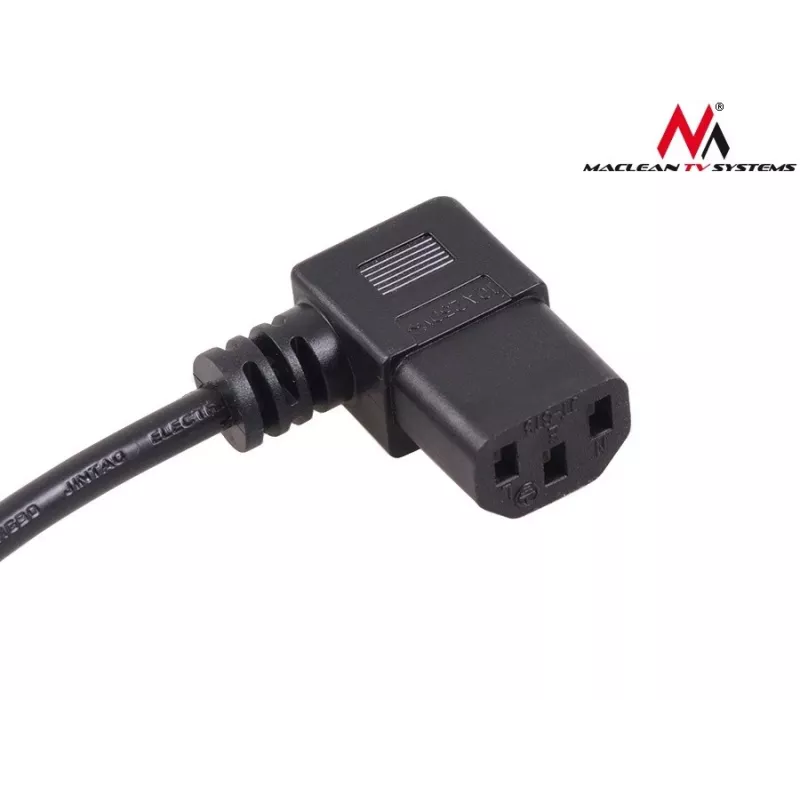 Virtakaapeli kulmikas 3-napainen pistoke 3M MCTV EU-803