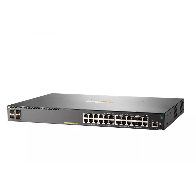 HPE Aruba Networking 2930F 24G PoE+ 4SFP -kytkin
