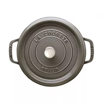Staub Cocotte 3,8 L pyöreä valurautainen uunivuoka