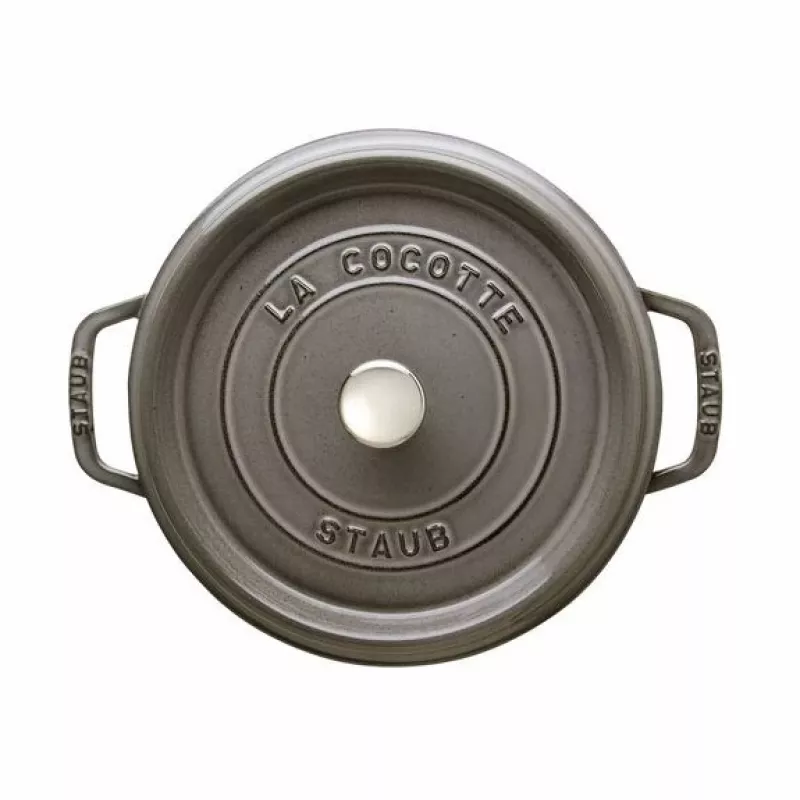Staub Cocotte 3,8 L pyöreä valurautainen uunivuoka