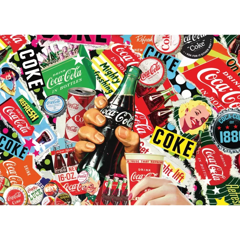 Palapeli Schmidt Spiele Coca Cola is it! 1000 palaa