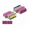 Kuitukytkin DeLOCK 86906 LC Quad naaras LC Quad naaras Multimode violetti