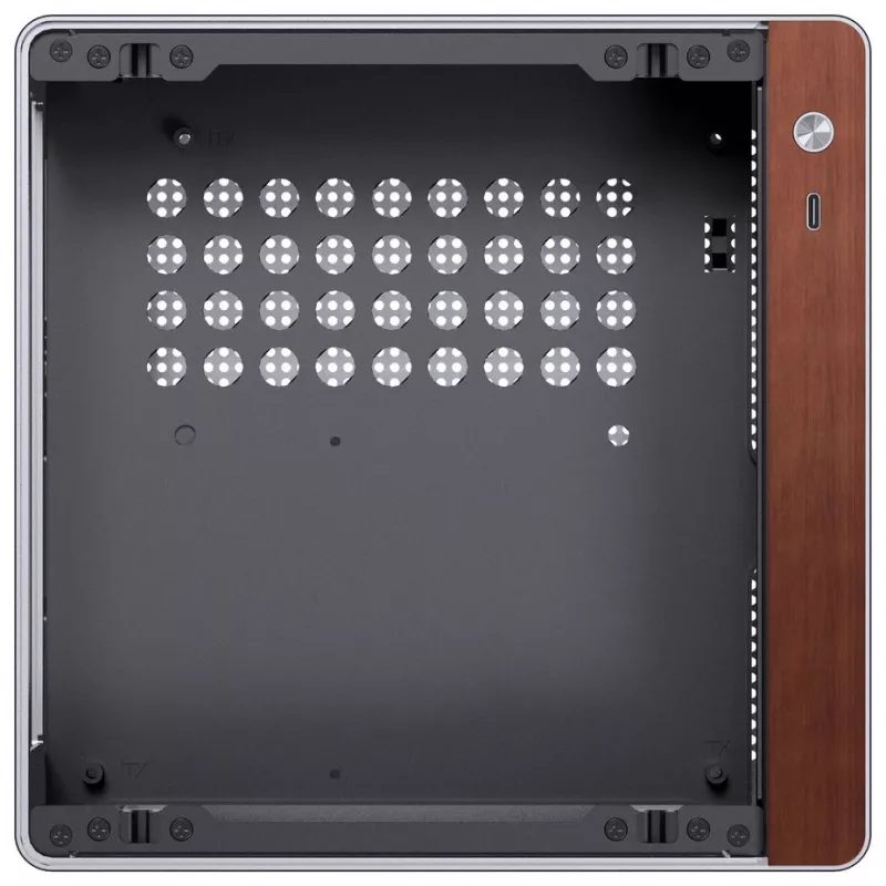 PC-kotelo Jonsbo N10 Mini-Tower ITX hopea