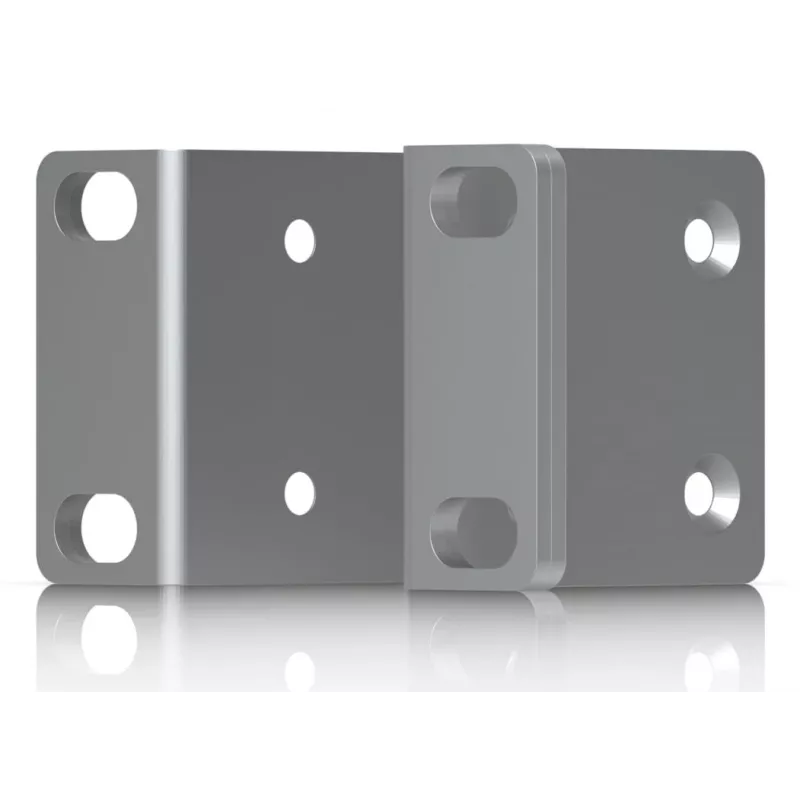 Asennussarja Ubiquiti UACC-Rack-Ear-1U harmaa sinkitty teräs