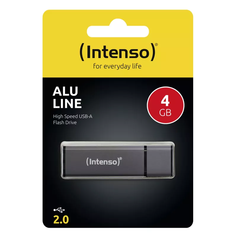 MUISTITIKKU USB2 4GB/MUSTA 3521451 INTENSO