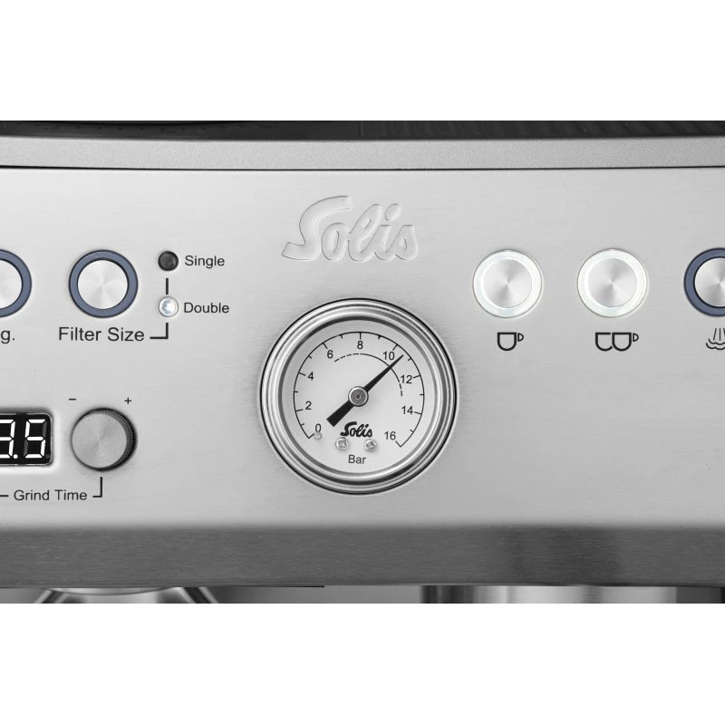 Solis Grind & Infuse Perfetta puoliautomaattinen espressokeitin 2,6 L