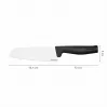 Fiskars 1051761 keittiöveitsi ruostumaton teräs 1 kpl santokuveitsi