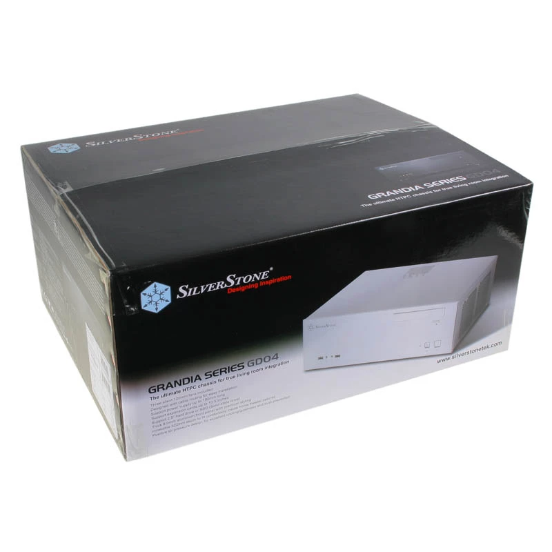 SilverStone SST-GD04B USB 3.0 Grandia Desktop - musta