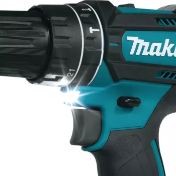 Makita DHP482RFX9 - iskuporakone - akku - pikakiinnitysistukka 13 mm - 62 N·m - 2 akkua, laturi mukana - 18 V (DHP482RFX9)