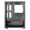 Mini-tornikotelo TACENS Mars Gaming MC-SE2 — Mini-ITX / Micro-ATX, musta, sivulasiseinä, pohjavirtalähde, tukee 2x2,5
