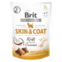 Koiranherkku Brit Dog Skin & Coat Krill kookos 150 g — ravitsemukselliset kiinteät herkut aikuisille koirille, krillin makuinen, gluteeniton
