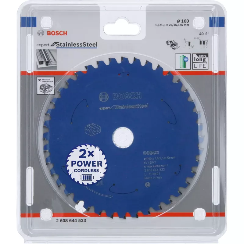 Bosch 2 608 644 533 pyörösahanterä 16 cm 1 kpl