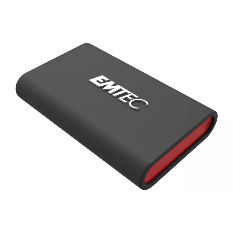 Emtec X210 ELITE 2 TB USB Type-C 3.2 Gen 2 (3.1 Gen 2) musta, punainen