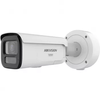 IP-valvontakamera Hikvision Pro Series DS-2CD2687G3-LIZS2UY/SL 8 MP ColorVu motorisoitu varifokaali 2,8–12 mm Bullet, 1/1,8 tuuman CMOS, 360° kierto, valkoinen