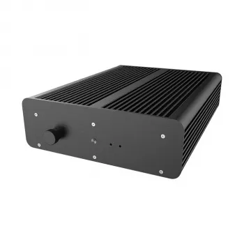 Akasa Pascal TX Plus Thin-mini-ITX-kotelo Intelille, IP65-suojattu, tuulettimeton - musta