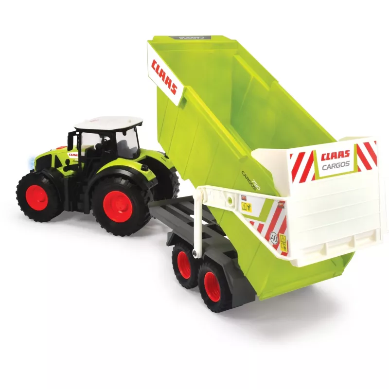 Traktori perävaunulla 64 cm CLAAS FARM DICKIE