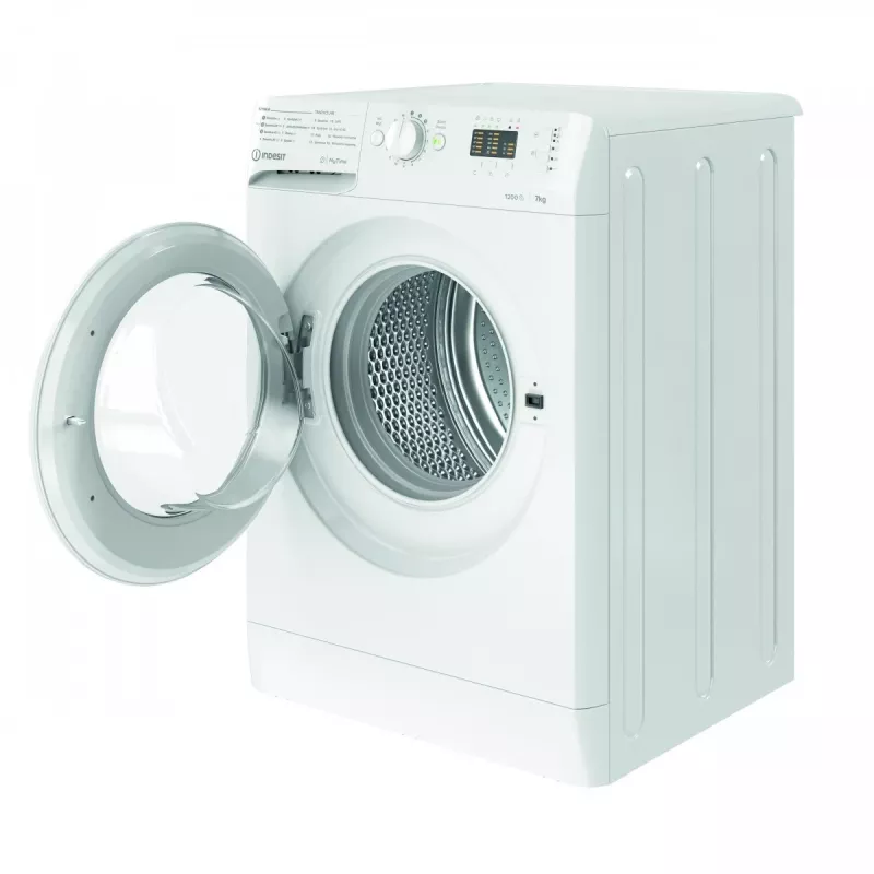 Pesukone INDESIT MTWA71252WPL 7 kg, edestä täytettävä, energialuokka E