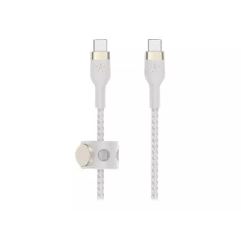 Belkin BOOSTCHARGE PRO Flex USB-kaapeli 3 m USB 2.0 USB-C valkoinen (CAB011BT3MWH)