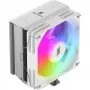 CPU-jäähdytin Silentware Bora RGB valkoinen 120 mm PWM-ARGB-tuulettimella, 215 W TDP, yhteensopiva AM5 ja LGA1851 kanssa