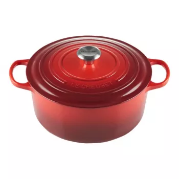 Le Creuset Signature pata pyöreä 20 cm kirsikanpunainen (21177200602430)