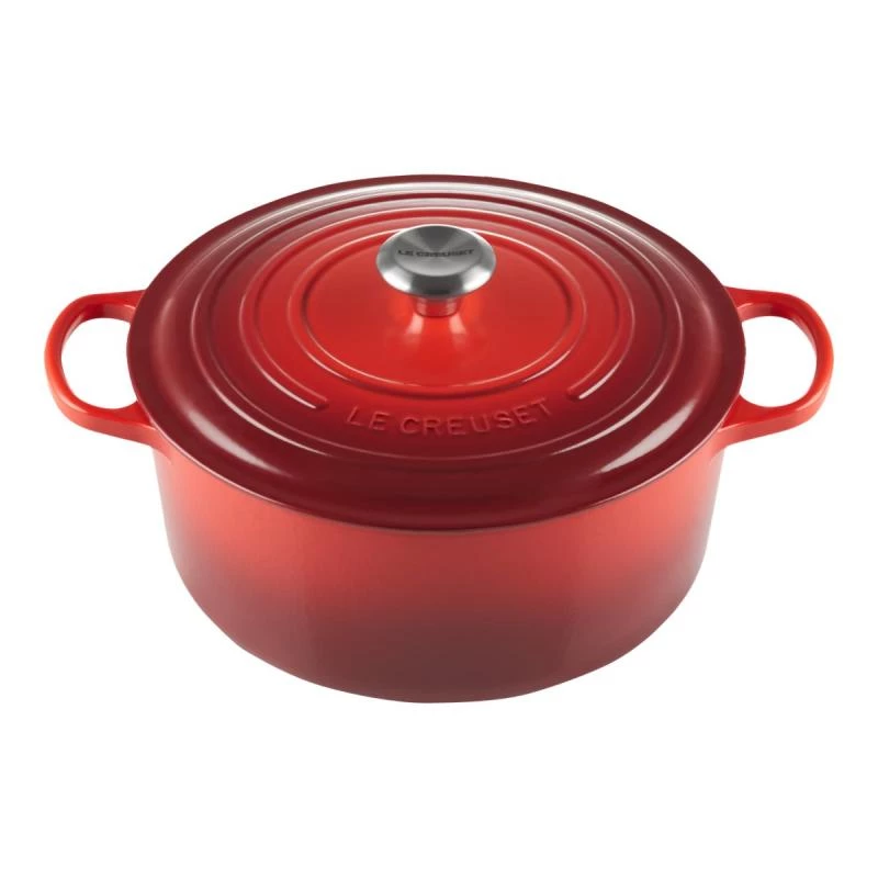 Le Creuset Signature pata pyöreä 20 cm kirsikanpunainen (21177200602430)