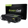 Jännitemuunnin Green Cell INV07, DC 12 V → AC 230 V, 300 W, 50 Hz, Type-C-pistoke, musta