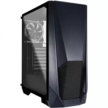 Xilence Xilent Blast X505.ARGB pelitietokonekotelo, RGB ATX midi-torni, musta (XG141)