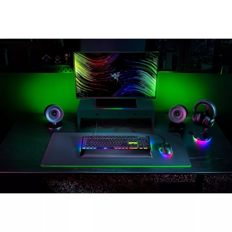 Razer BlackWidow V4 näppäimistö – USB-C, QWERTZ