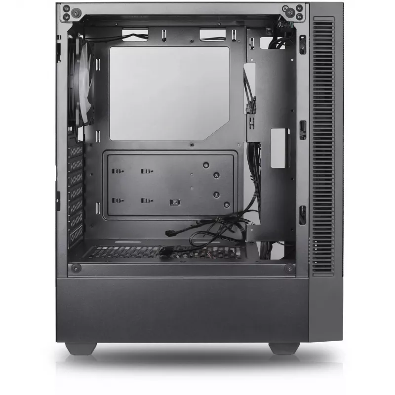 PC-kotelosarja Silentware Flow 100 ARGB MESH — 2×140 mm edessä, 1×120 mm takana