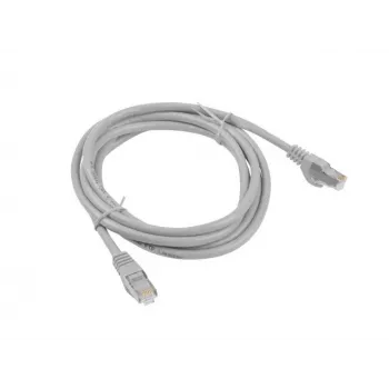 Verkkokaapeli LANBERG PCF6-10CC-0100-S Cat6 F/UTP RJ-45 - RJ-45 1 m harmaa