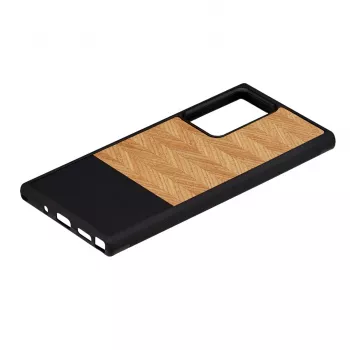 Man and Wood -suojakotelo Samsung Galaxy Note 20 Ultra – kalanruutukuvio Nero musta