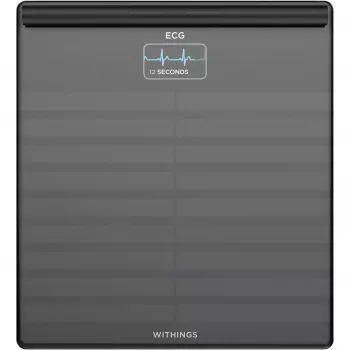 Elektroninen henkilövaaka Withings BODY SCAN Square musta