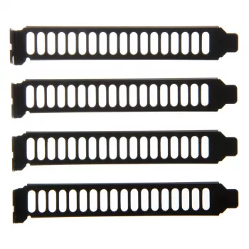 SILVERSTONE Aero Slots Panel SST-AEROSLOTS-B — etu-/takapaneelin tuuletuspaneli paremman ilmavirran takaamiseksi