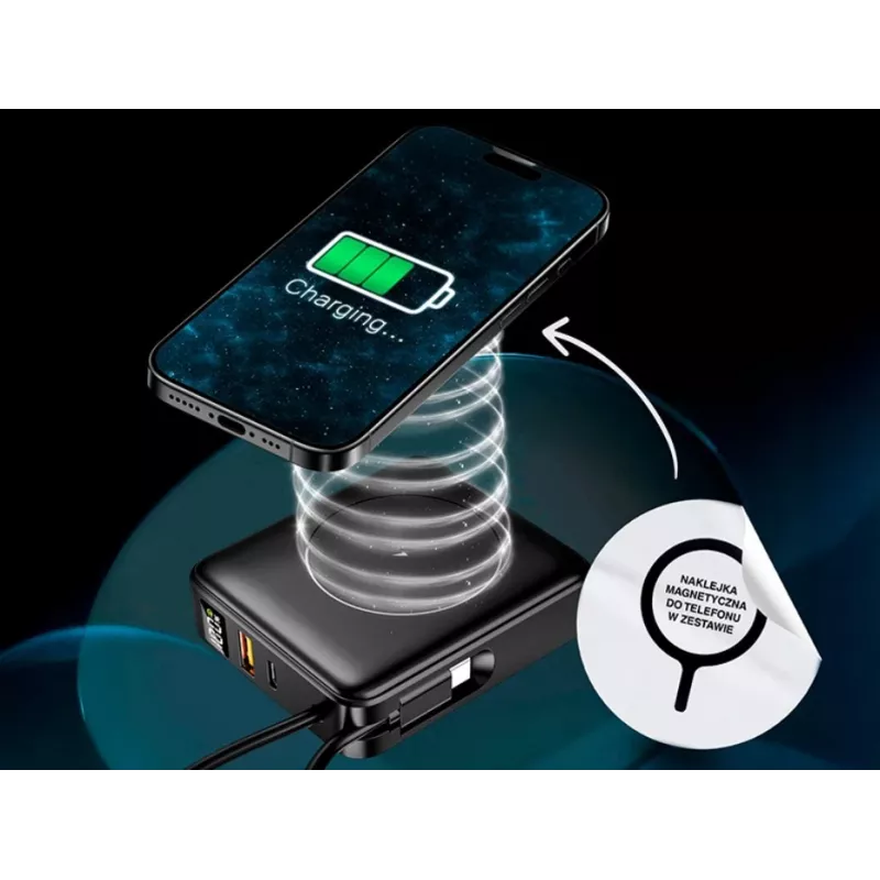 Tracer Scout -kannettava laturi 10000 mAh MAG+PD+QC