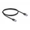 DeLOCK 64285 USB 2.0 Type-A -keskitin 5000 Mbit/s musta