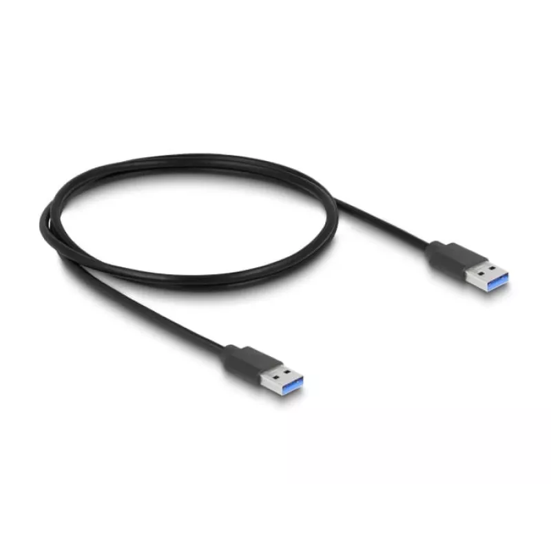DeLOCK 64285 USB 2.0 Type-A -keskitin 5000 Mbit/s musta