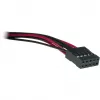 INTER-TECH 88887289 120mm kotelotuuletin 3 kpl:n pakkaus musta