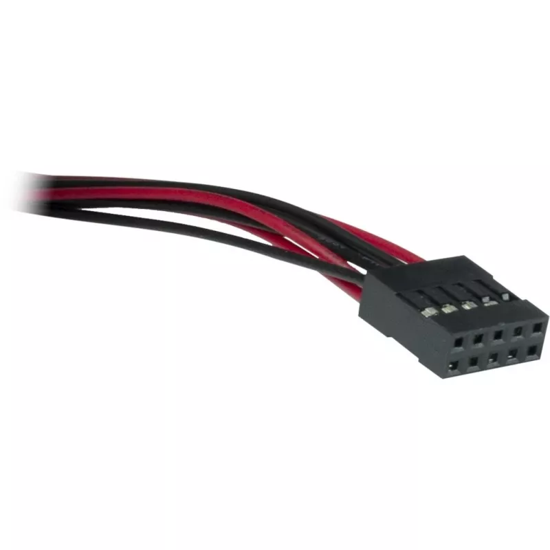 INTER-TECH 88887289 120mm kotelotuuletin 3 kpl:n pakkaus musta