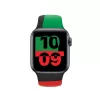 Apple 40mm musta Unity Sport Band M/L musta vihreä punainen