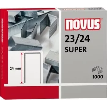 Niitit NOVUS 23/24, nauhat 1 000 niitillä yhteensopiviin nitojiin