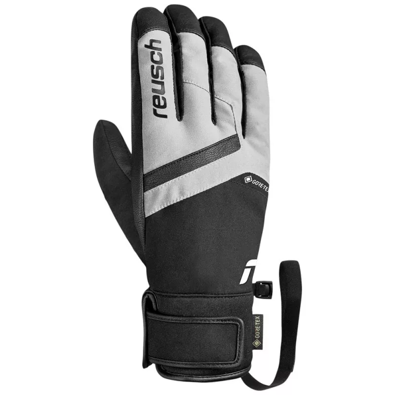 REUSCH BOOSTER GORE-TEX KÄSINEET KOKO 8,5 MUSTA JA VALKOINEN