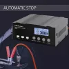 Akkulaturi QOLTEC 52491 mikroprosessori 12V/12,6V/24V LCD-näytöllä