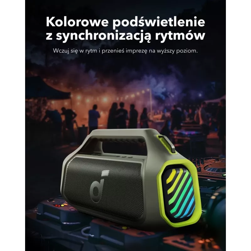 Boom 2 Plus | Tehokas ulkoilubasso Bluetooth-kaiutin Adventure Green