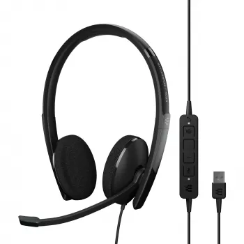 EPOS | SENNHEISER ADAPT 160T USB II kuulokemikrofoni johdollinen kuulokemikrofoni toimisto/asiakaspalvelukeskus USB Type-A musta