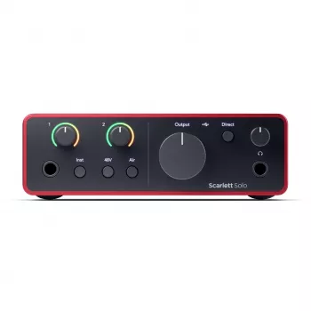 Focusrite Scarlett Solo 4th Gen - 2-kanavainen äänikortti