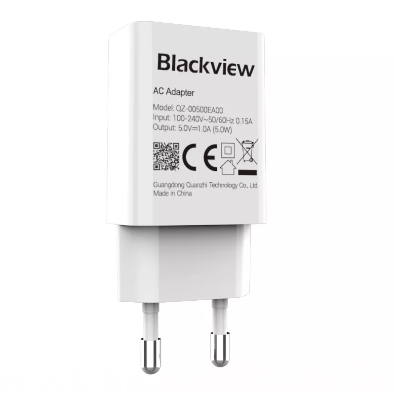 Laturi 5W Blackview ASBVWLTCHAR5W01 kompakti kevyt USB-virtalähde 5 W