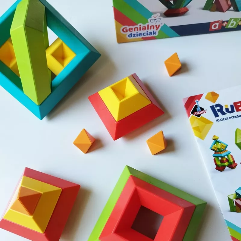 Ascato Pythagoras Blocks Rubanta -opetuksellinen rakennuslelu 30 osaa malli 119403