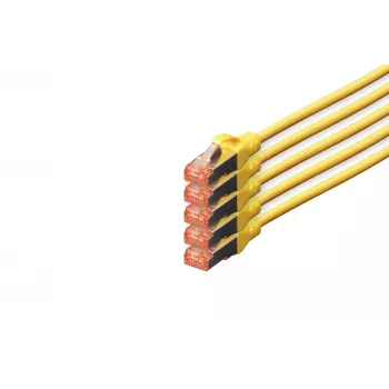 Verkkokaapeli Digitus CAT 6 S/FTP 10 m keltainen