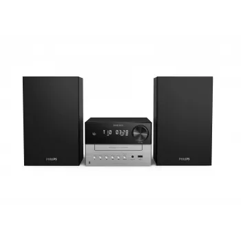 Philips TAM3205M2 kotiaudiöjärjestelmä kotiaudio-mikrojärjestelmä 20 W musta, hopea